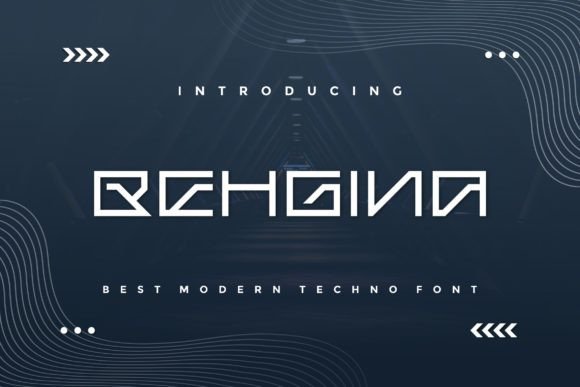 Behgina: A Modern Display Font for Bold Designs