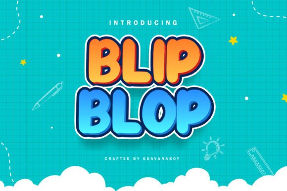 Blip Blop: Playful Typography for Modern Design