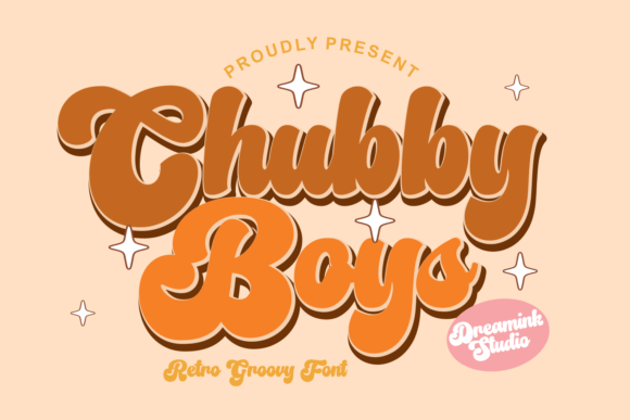 Chubby Boys: The Friendly Display Font for Every Creative Project