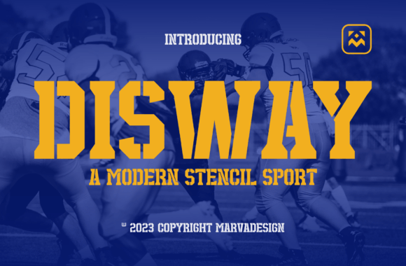 Disway: Evaluating a Bold Display Font for Modern Visual Identity