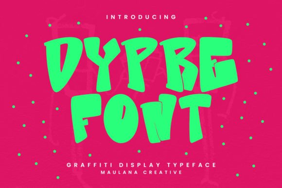 Dypre: Bold Graffiti Font for Urban Design