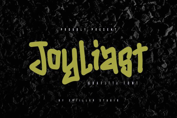 Joyliast: A Playful Graffiti Font