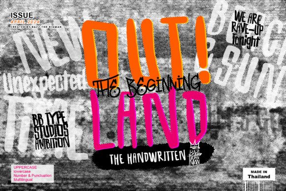 Outland: Bold Street Art Typography for Modern Brands