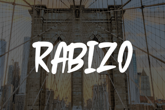 Rabizo: A Versatile Typeface for Modern Design