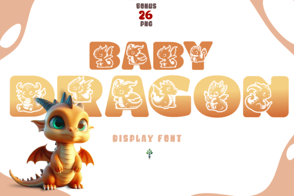 Unleashing Whimsy: How the Baby Dragon Font Transforms Creative Projects