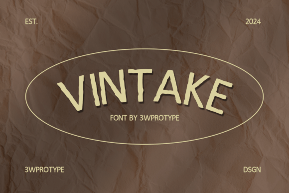 Vintake: Strategic Typography for Vintage-Inspired Branding